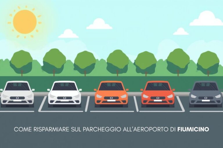 Come risparmiare sul parcheggio all’aeroporto di Fiumicino