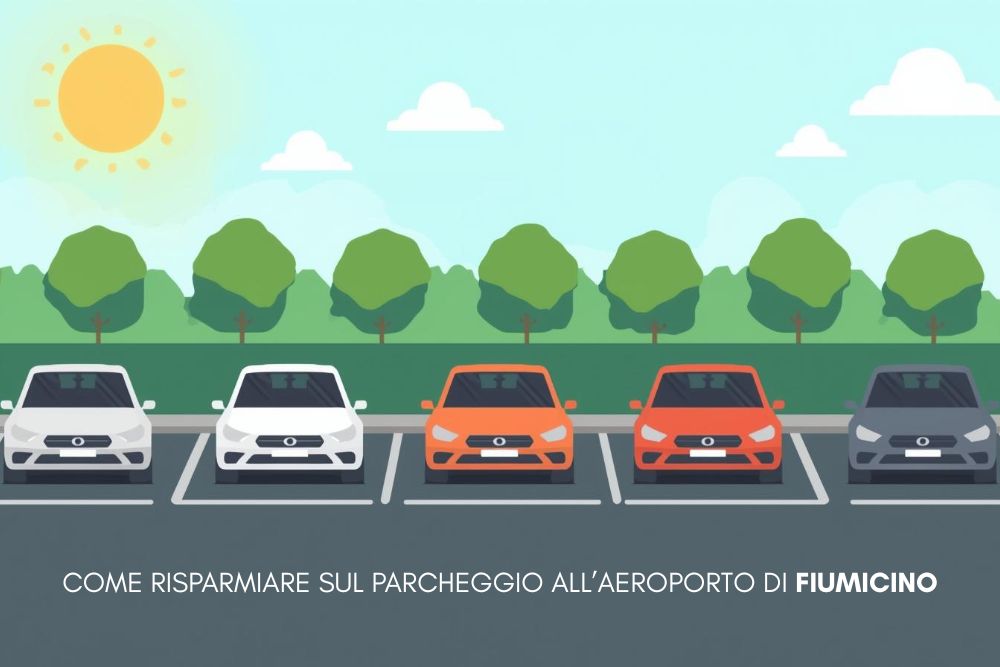 Come risparmiare sul parcheggio all’aeroporto di Fiumicino